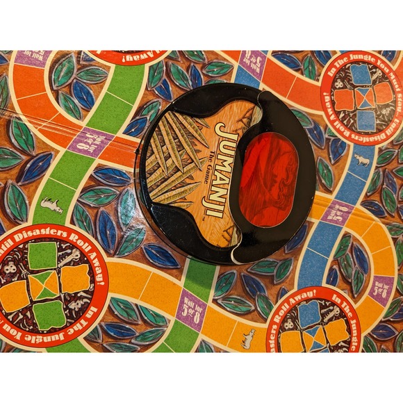 Jumanji Seek to Find Board Game Fantasy Adventure in Wooden Box 2-4 Players 8+ - Picture 2 of 11